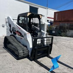 2020 BOBCAT T740 SKID STEER LOADER Hydraulic  Aux 1,252 hours - deluxe Panel