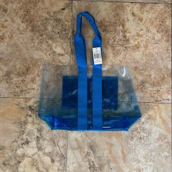 Blue Ombre Tote Bag New! 