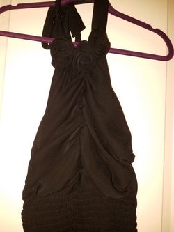 Black fashion top Sz small