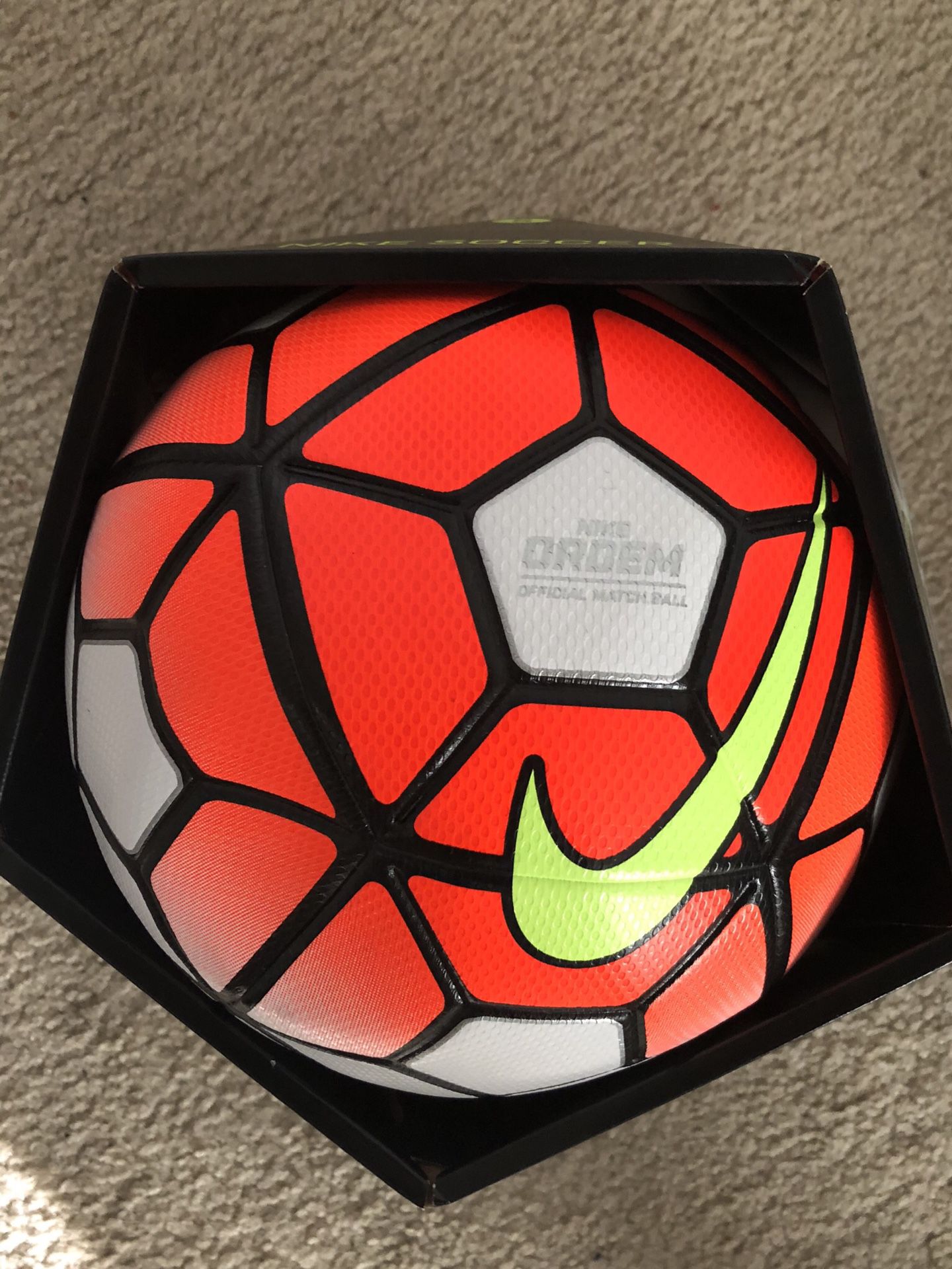 take a picture Hurry up Put together Nike Ordem 3 official match soccer ball for Sale in Orlando, FL - OfferUp