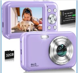 FHD 1080P 44MP Vlogging Camera