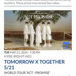 TXT Tomorrow X Together Tickets 