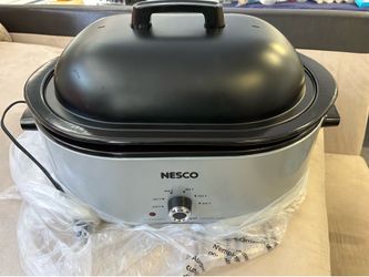 NESCO 18 QUART ROASTER LIKE NEW USED ONE TIME MUST BE ABLE TO PICK UP IN VICTORVILLE ASKING $50