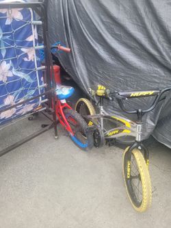 Bike lot and foldable bed