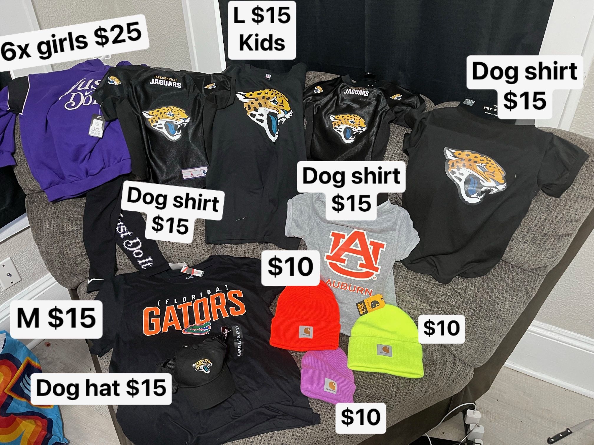 Hats And Dog/ Child Shirts