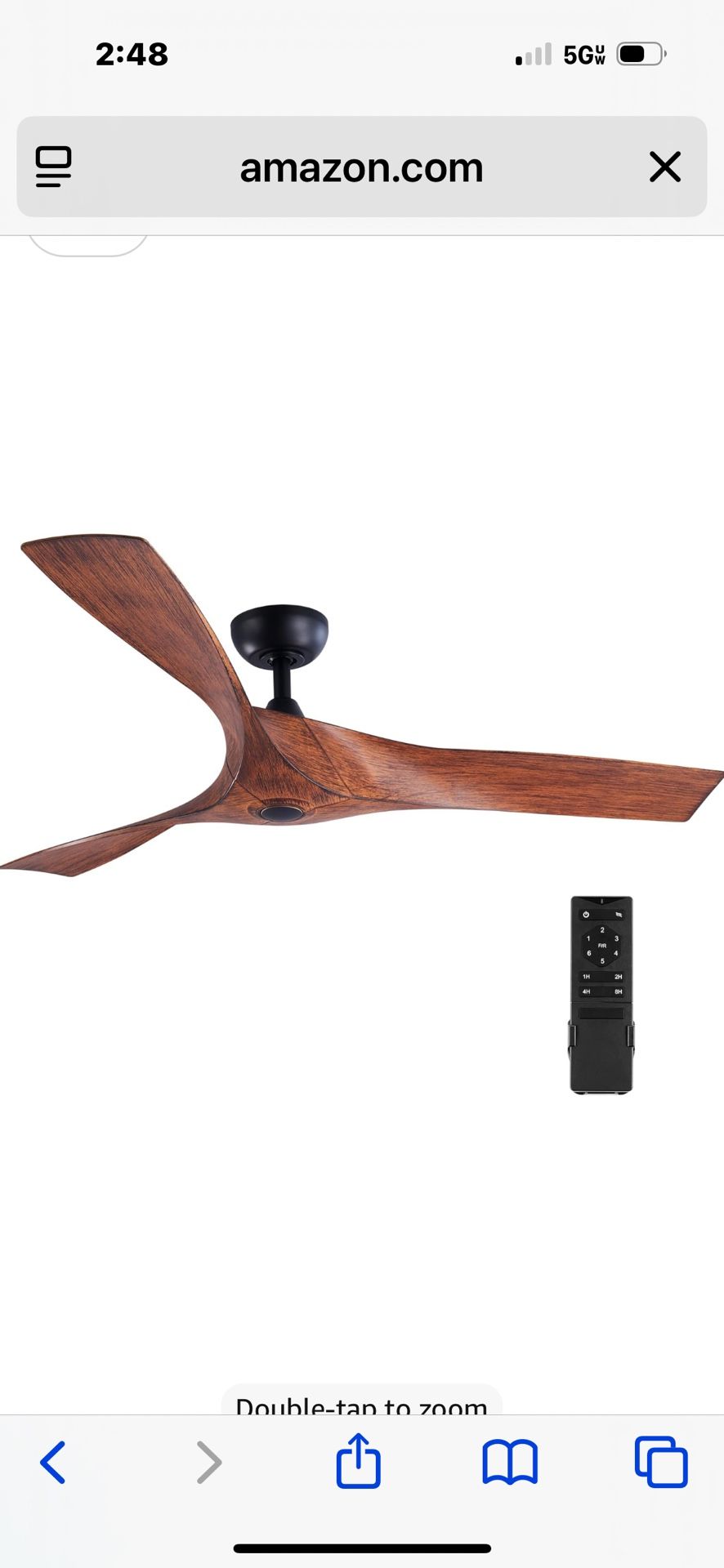 Vonluce Ceiling 52” Fan Modern
