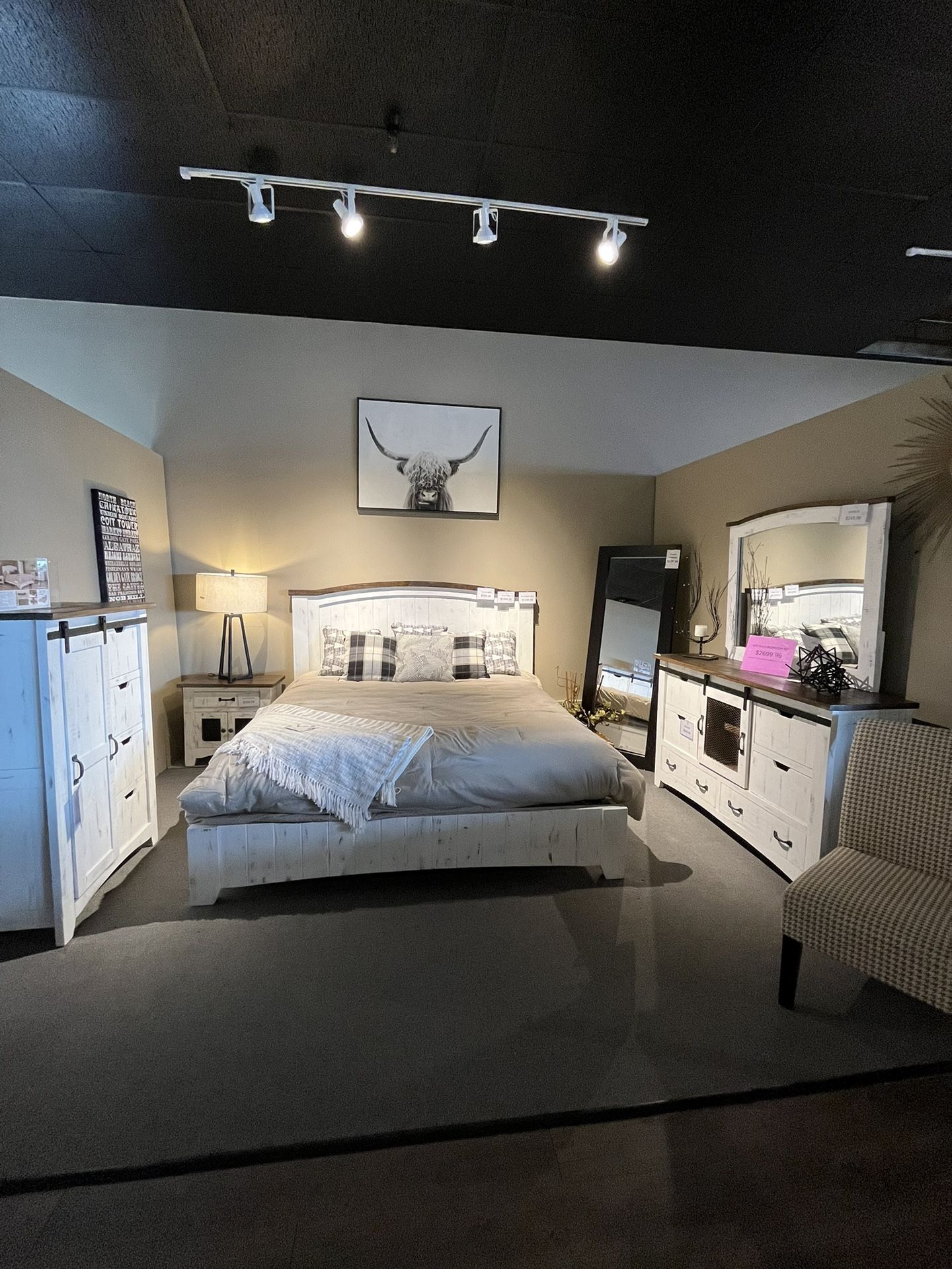 4PC King Bed Set