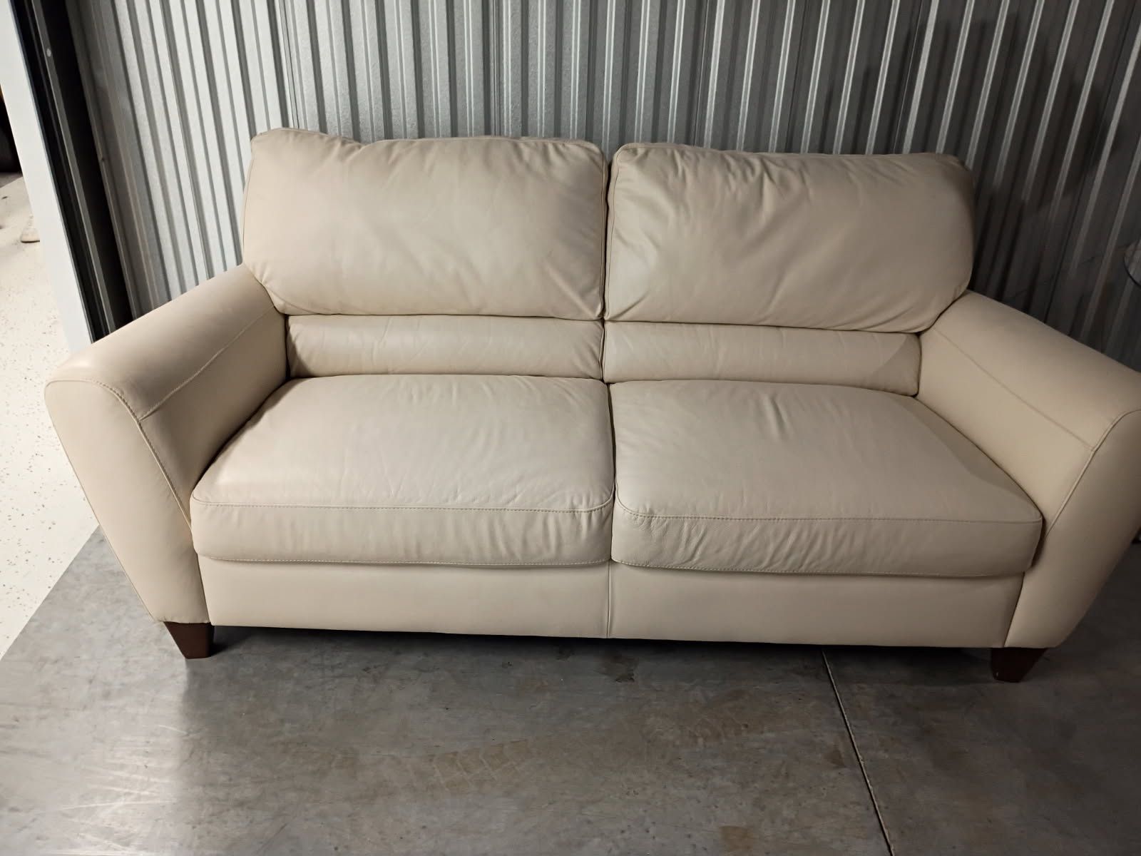 Nice Faux Leather Sofa