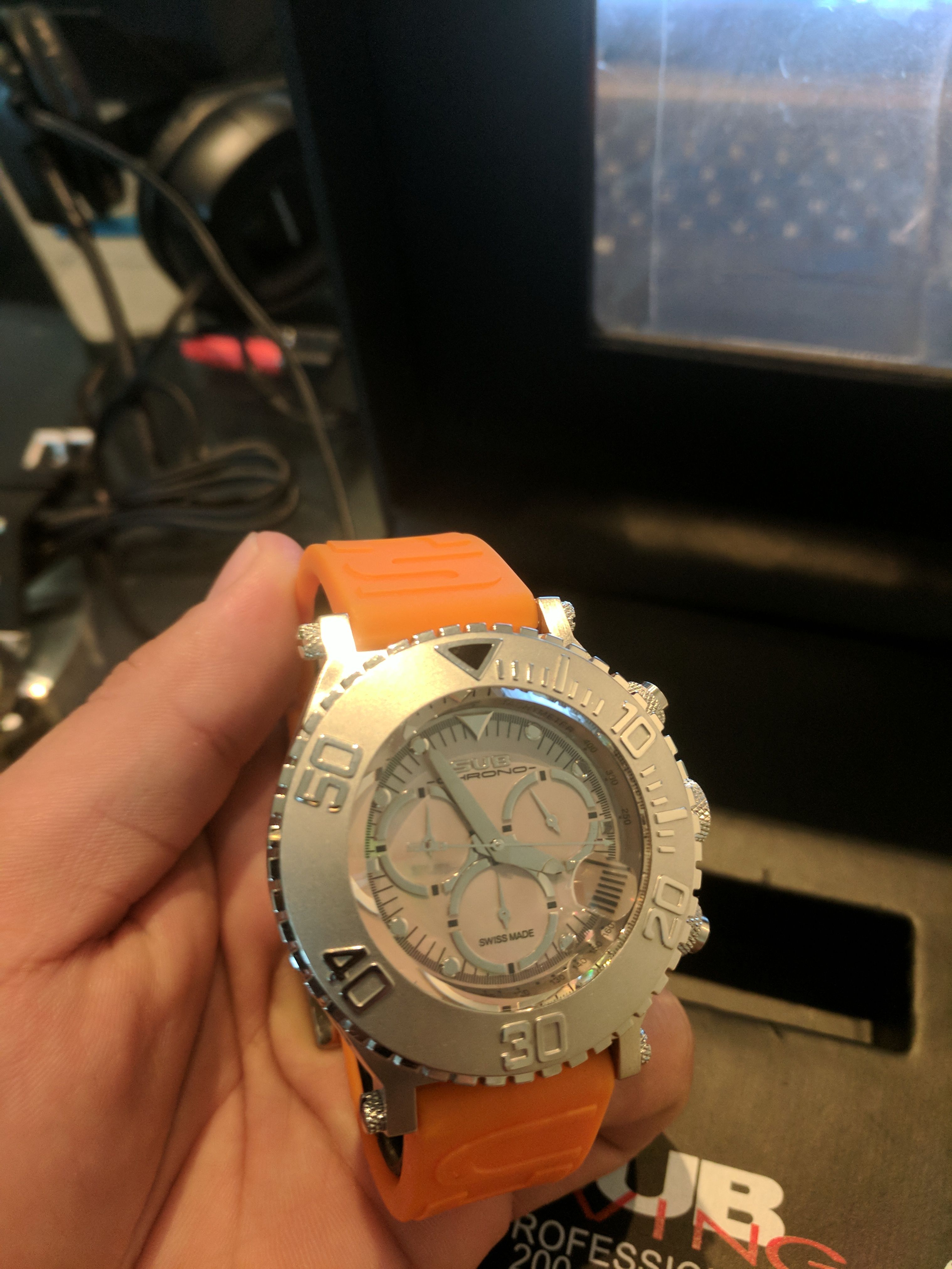 Sub Chrono watch Diving XL