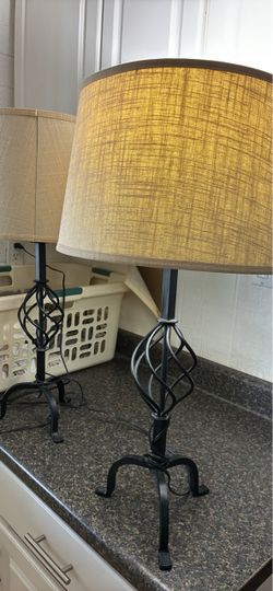 Pair of lamps