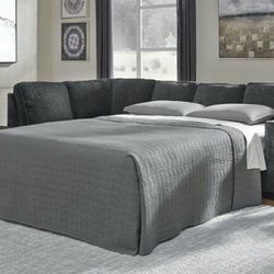 [SPECIAL] Altari Slate LAF Full Sleeper Sectional

