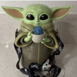 Disneyland Disney Parks Star Wars The Mandolorian Grogu Sippy Thermos