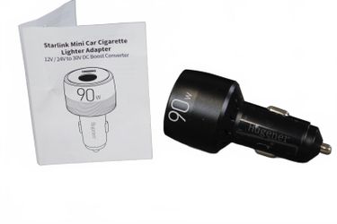 Hugener 90W USB-C Car Adapter Starlink Mini Charger
