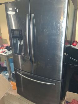 Black Stainless Steel French Door Refrigerator