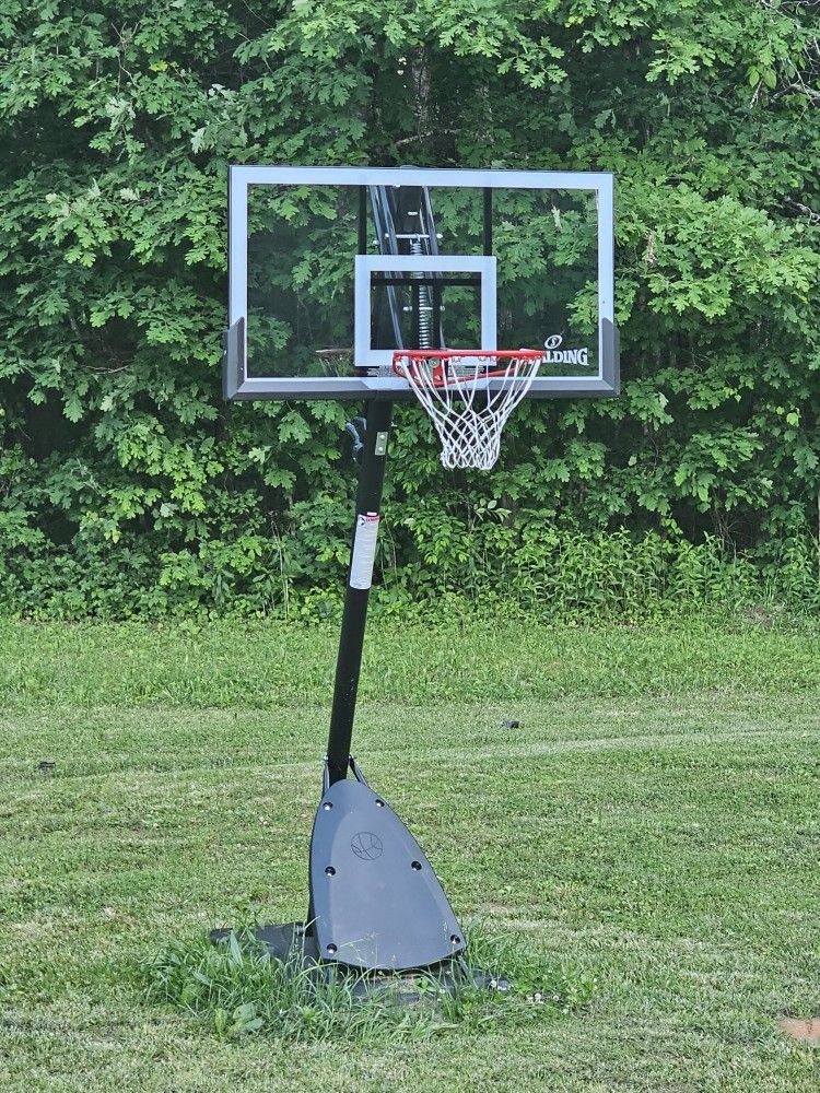 Full Size Basketball Goal, With Free Basketball