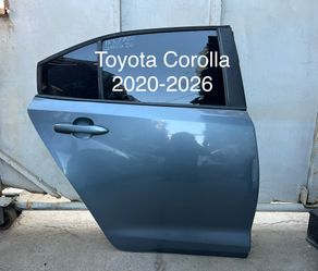 2020-2026 Toyota Corolla door OEM