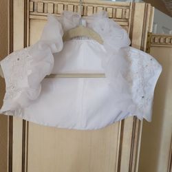 Wedding Dress Cover Top Size 4