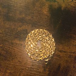 14k rope chain 22”