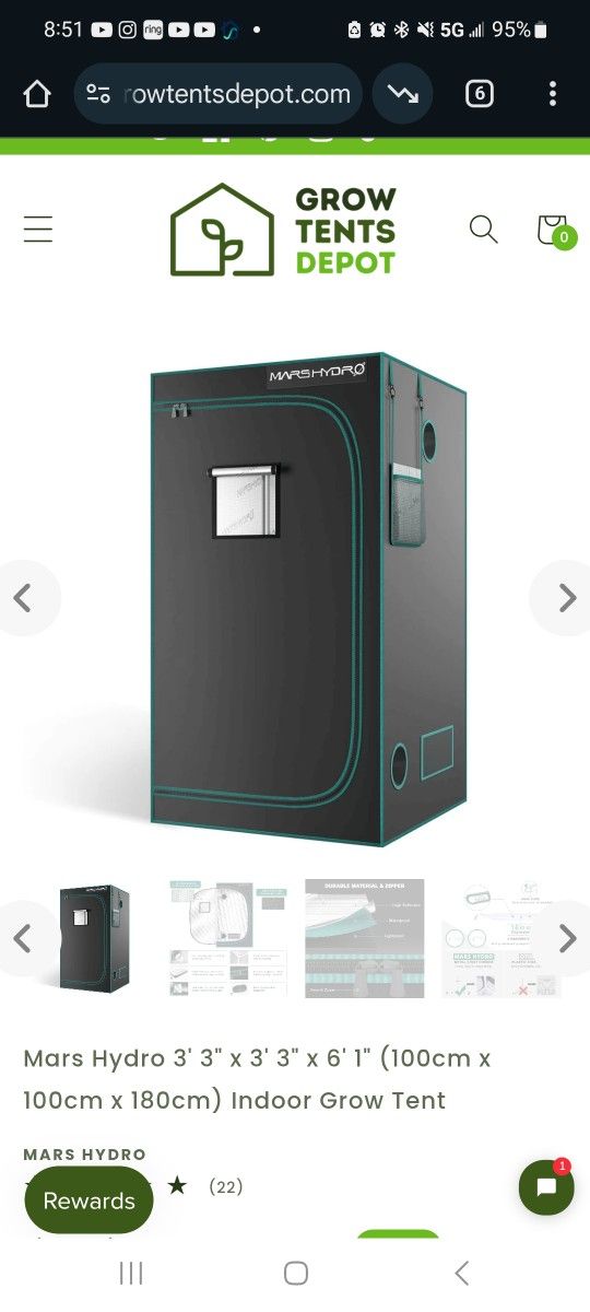 Mars Hydro Grow Tent
