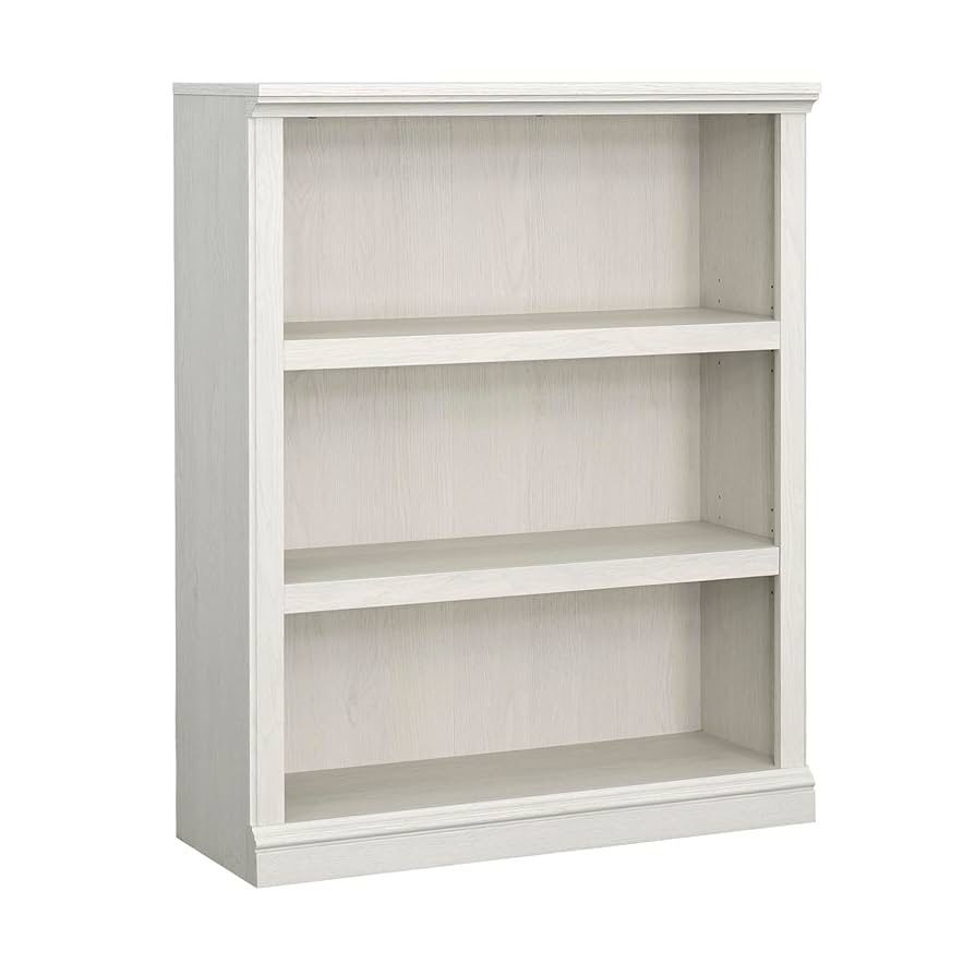 1254B 3 Tier Book Shelf Wooden Bookcase Multipurpose Bookshelf for Home Office, Living Room, in Glacier Oak