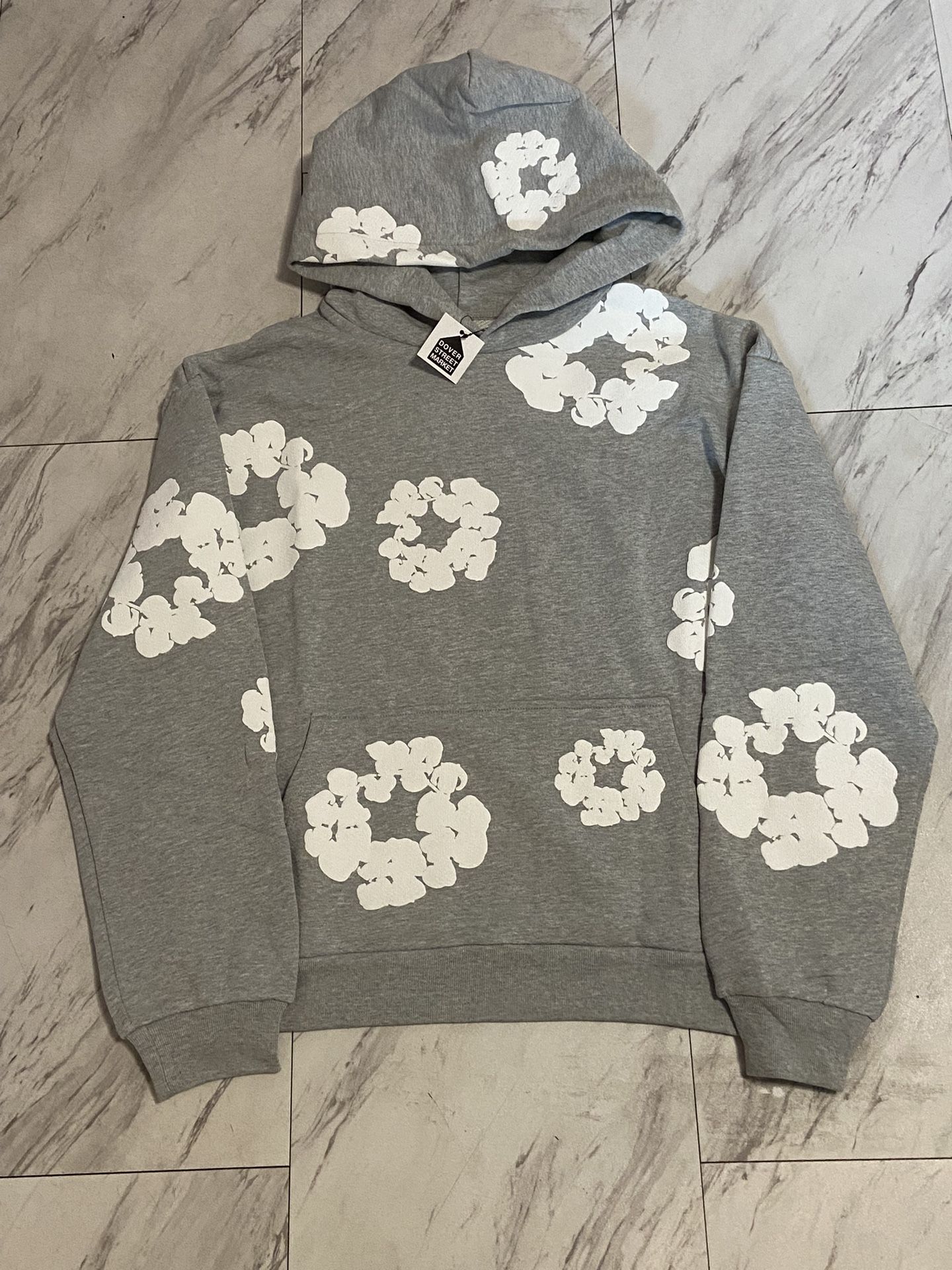 Grey Denim Tears Hoodie