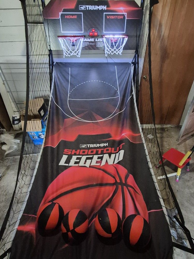 1-2 Player Basket Ball Arcade Machine