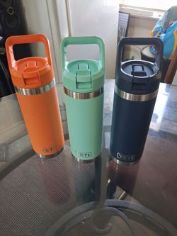 Yeti water bottle  20 each  or 50 for  3