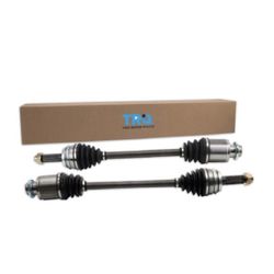 2007-13 Acura MDX Rear Driver & Passenger Side 2 Piece CV Axle Assembly Set TRQ CSA36014