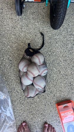 Pack of 13 Baseballs, some new, some barely used.