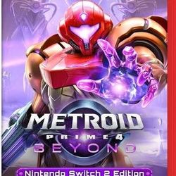 Metroid Prime 4 Switch 2