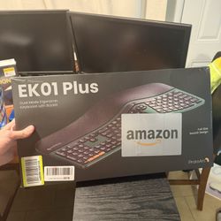 Ergonomic Backlit Bluetooth Keyboard