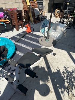 Work out bench