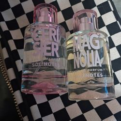 2 Perfumes + Makeup Bag