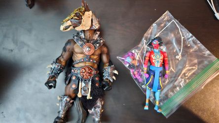 Action figure lot 10 shf mafex baki batman spiderman