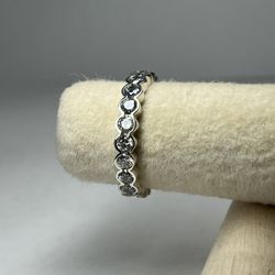 CZ Silver Eternity Ring