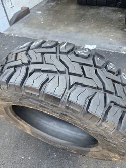 One tire Lt37x12.50r22 Toyo RT Open Country like 95% tread on $120.00