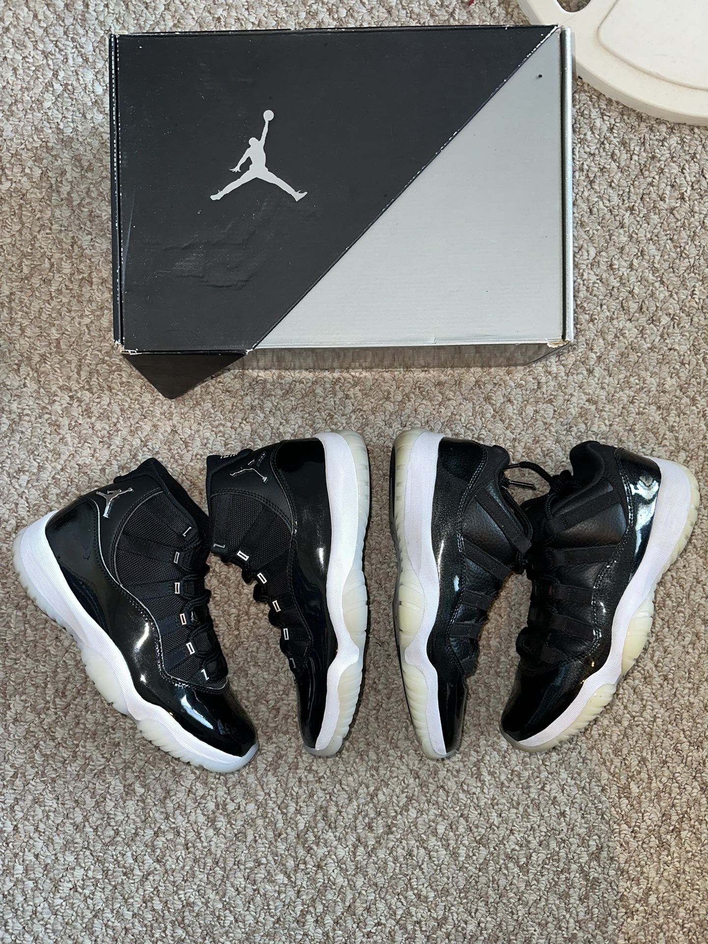Nike Jordan 11 Og Bundle “72-10 Low Size 8, Jubilee Size 9womens (8mens)” ❤️🔥