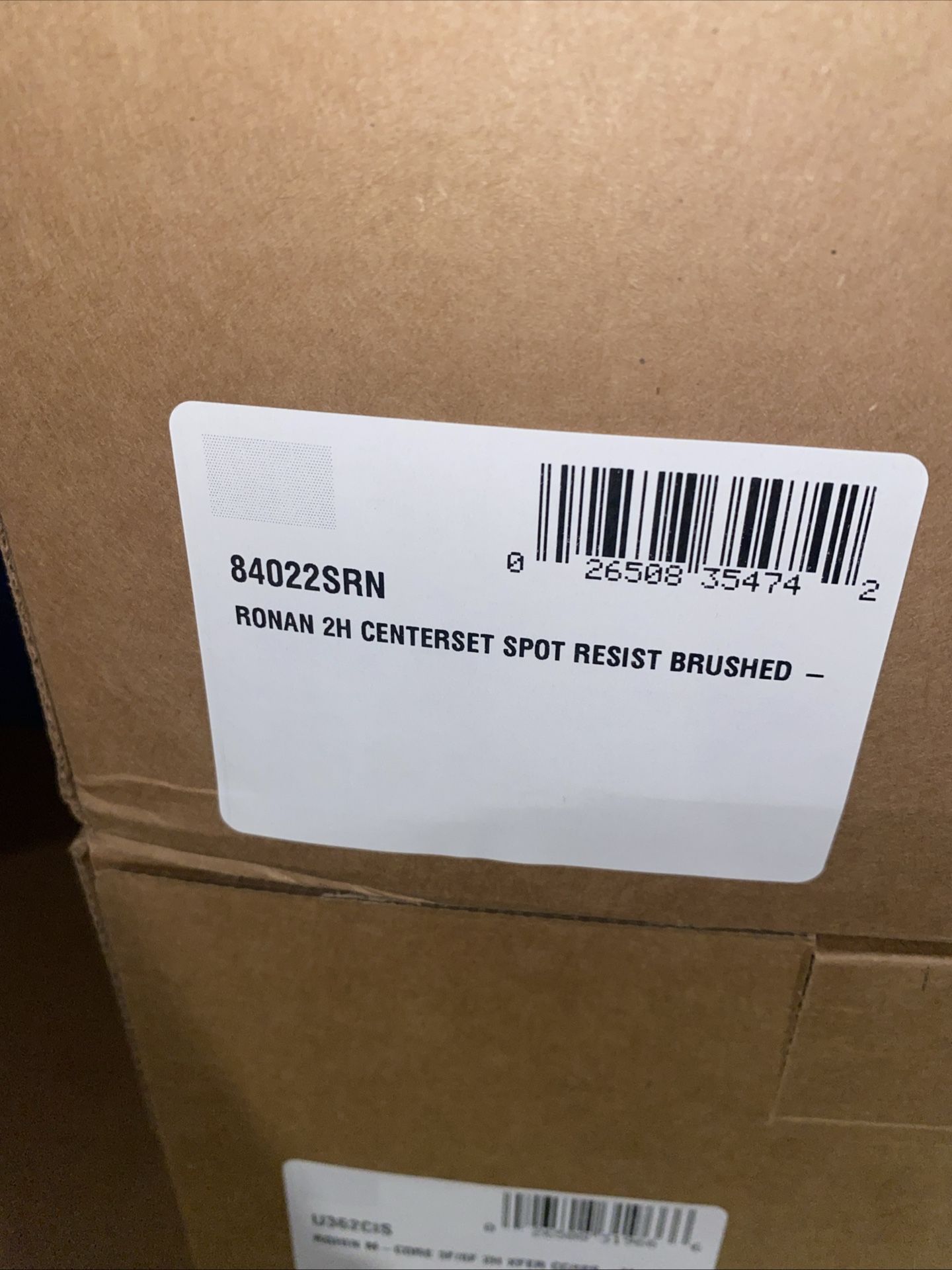Moen 84022SRN Ronan Spot Resist Brushed Nickel Two-Handle 4" Centerset Modern