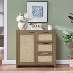 Boho Style 3- Drawer Cabinet