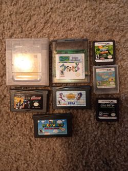Gameboy and DS games