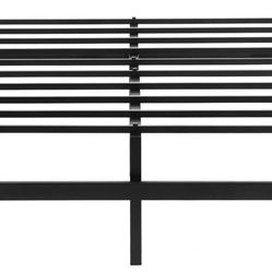 GreenForest Bed Frame Twin Size 14 inch, Heavy Duty Metal Platform Bed Base Mattress Foundation No Box Spring Needed, Black