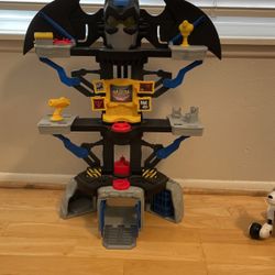 Batman Batcave Lights Up