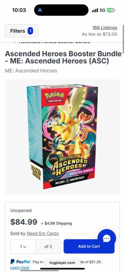 New Ascended Heros Booster Bundle