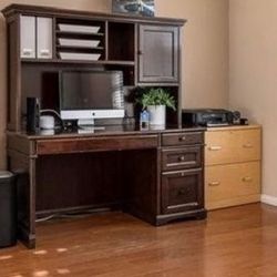 Office Desk And Hutch