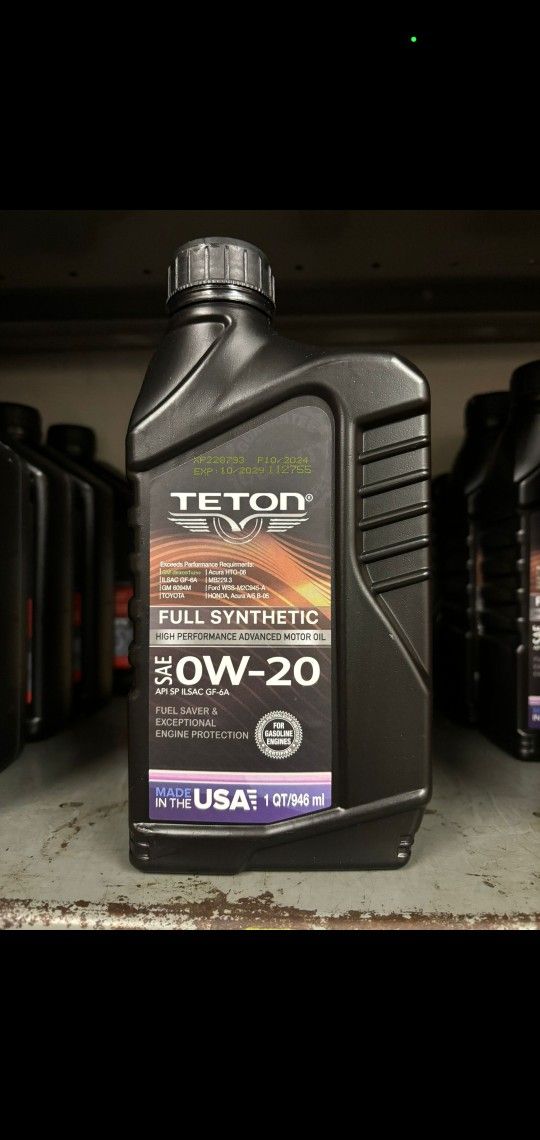Special Price Motor Oil 0w20 Full Synthetic Case 12QT High Quality Available 