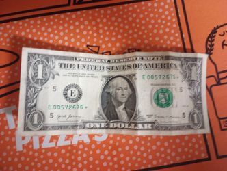 Star Notes 1 Dollar 2017 VERY RARE