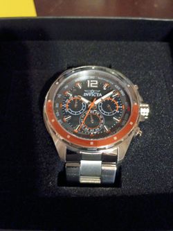 Mens-NEW- Invicta Speedway Watch.  44M Steel