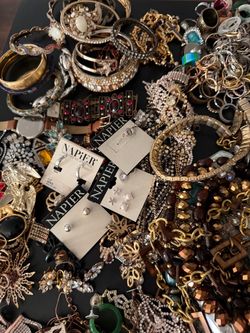 11.5 lb bag of Vintage Mid-Century Mystery Jewelry
