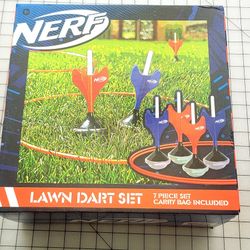 Nerf lawn dart set