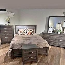 Brand new 5pcs  wooden bedroom set  for sale with free delivery